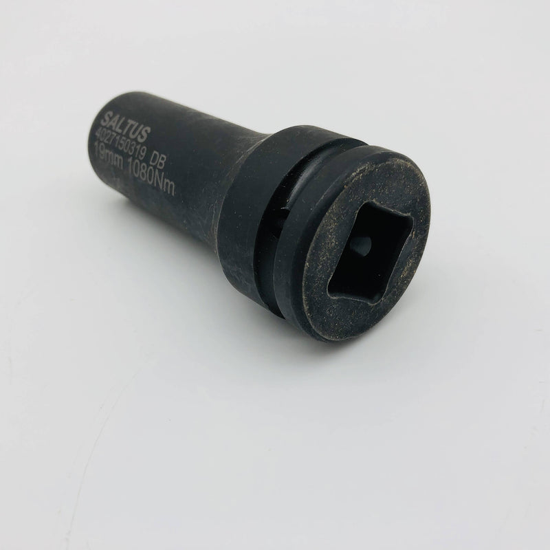 Atlas Copco 19MM Socket 3/4" Square Drive Hex 100mm Length Saltus 4027150319 DB 7