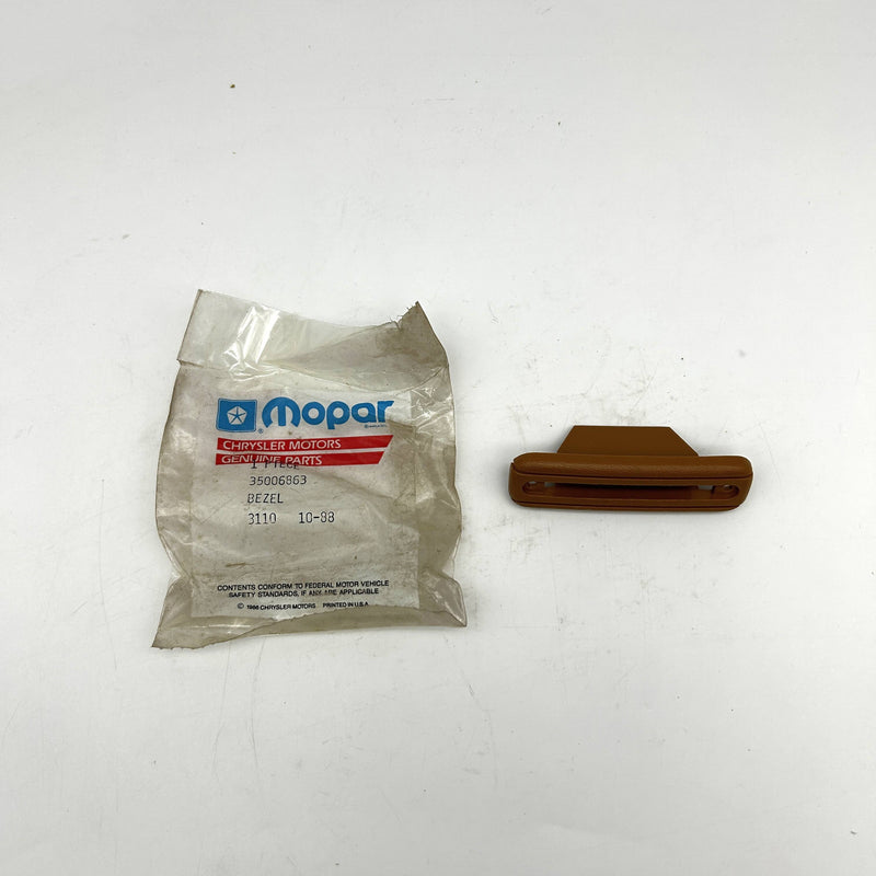 Mopar 35006863 Bezel Back Lever P. A. R. 1987-89 OEM NOS Open 3
