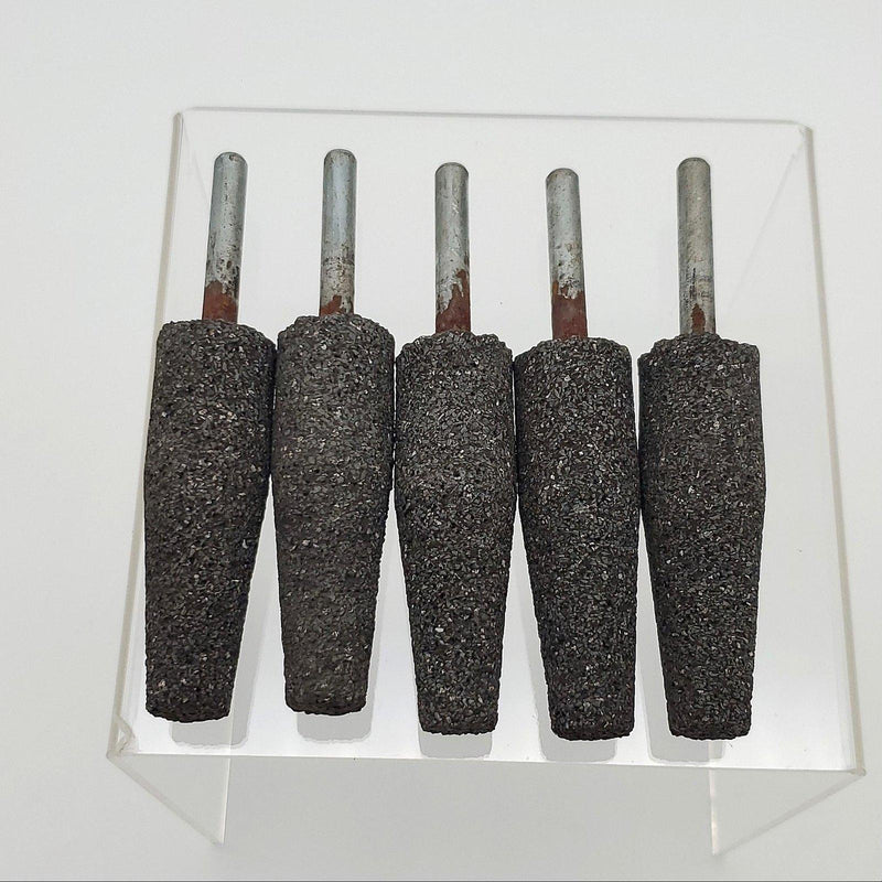 Norton 61463616457 Mounted Point 3/4" x 2-1/4" A1 Cone Zirconia Alumina 5 Pack 1