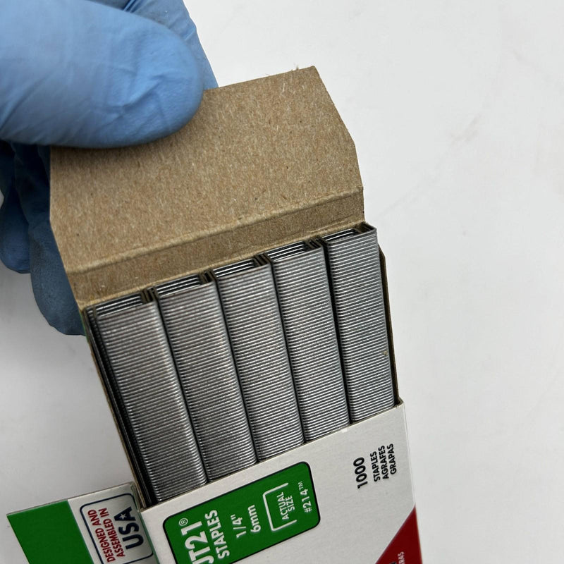 Arrow JT21 Staples 1/4" 6mm #214 Universal Fit JT-21/JT21CM 10pks/10000 Total