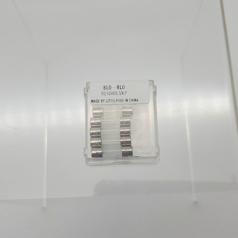 Littelfuse 218005P Slow Blow Fuses 5A 250V Pack of 5 2