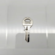 10x Abus 85/20-25 KBR Key Blanks Nickel Plated 3 Pin fits 85/20 & 85/25 Padlocks 1