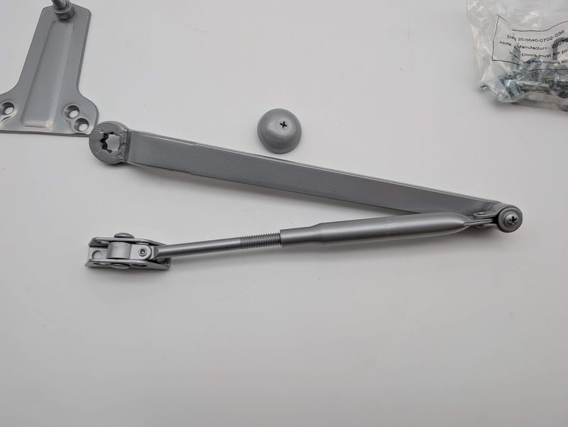 Yale 51 Door Closer Tri-Pack Non-Hold Open Aluminum Finish Size 1-6