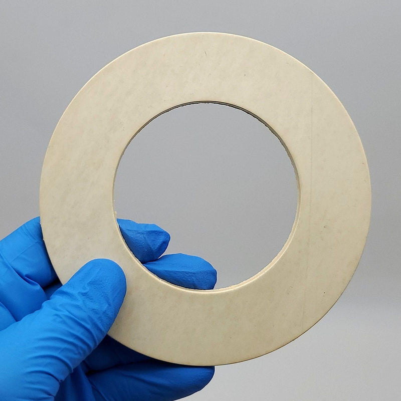 Garlock Blue-Gard 3200 Flat Ring Gaskets 2-1/2" Pipe 5-1/8" OD 1/8" Thick 5 Pack 2