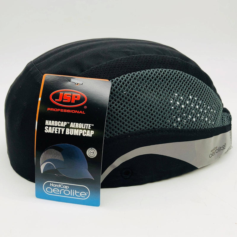 PIP 282-AEN000-11 Bump Cap HardCap Aerolite No Peak Black Non Ansi Adjustab 1