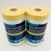 Pre-Taped Masking Film 43" X 115' Clear Intertape IPG 99870 PTHMF w/PG21 2 Rolls 1