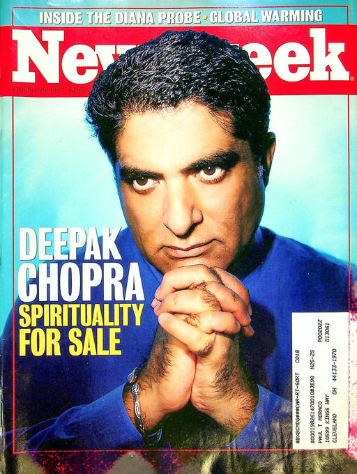 Newsweek Magazine October 20 1997 Deepak Chopra Guru Enlightenment Alt Medicine 1