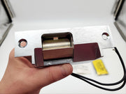 Precision Electric Strike 1639-32 B Satin Chrome LHRB 4-7/8" L x 1-1/8" W USA 5