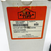 Tex Tuff 96043 Flap Disc 4-1/2in x 7/8in AH T29 60ZRB Angle Grinding Pk of 6 2
