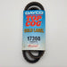 Dayco 17360 Belt Cogged 0.53" Width 36" Length Top Cog Gold Label 1