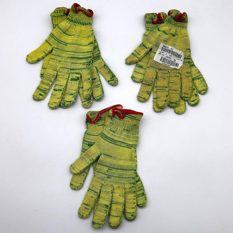 Metal Guard 1880 Cut Resistant Gloves XL Heavy Weight Cut Lvl 6 Pk of 3 Pairs 1