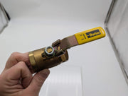Parker VVP500P-16 Brass Ball Valve 1" NPT 250 PSI PTFE Seat 2