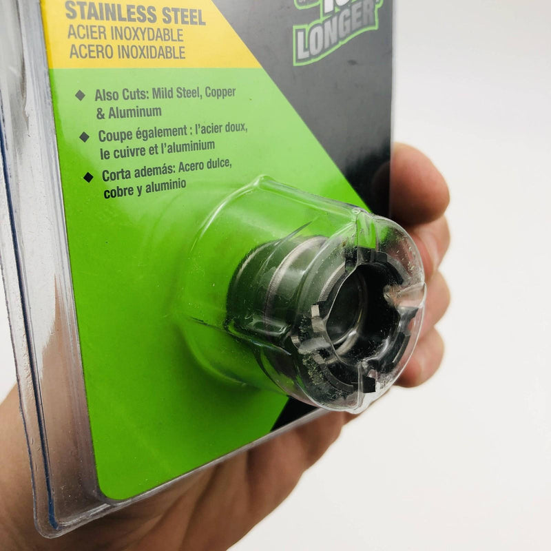 Greenlee 05957 Carbide Tipped Hole Cutter Quick Change 1-1/16" Stainless Steel 7