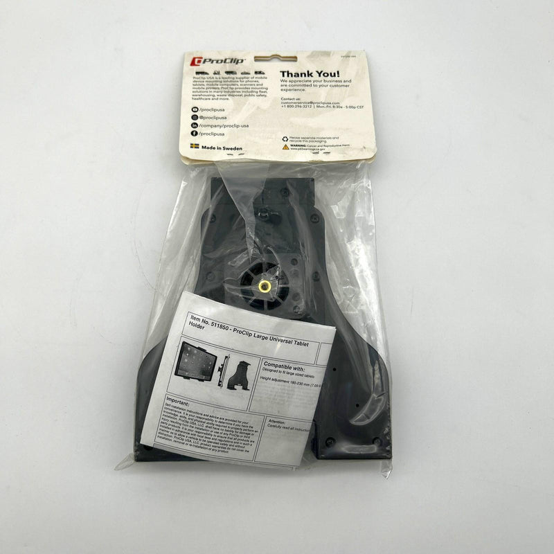 ProClip 511850 Tablet Holder Large Universal Height Adjustment 7.09-9.06inches 6