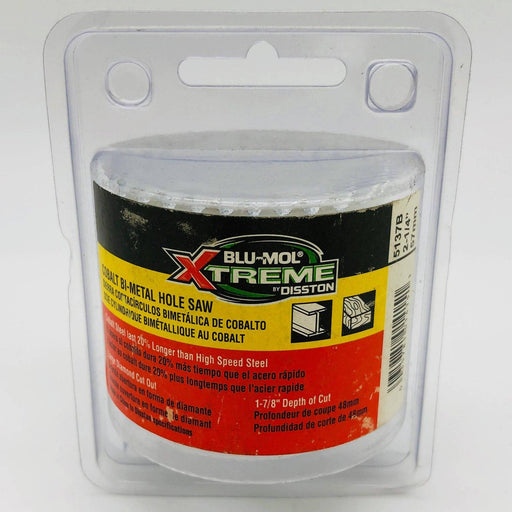 Blu Mol Xtreme 5137B Hole Saw 2-1/4" / 57mm Cobalt Steel Bi-Metal Cats Eye Open 1