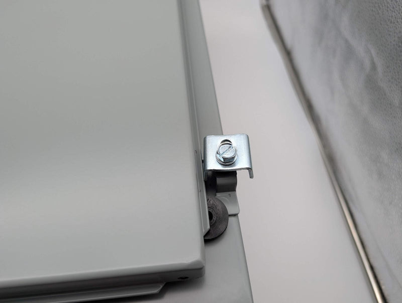 Hoffman A242410LP Wall Mount Enclosure 24"x24"x10" NEMA Type 12 Painted Steel 2