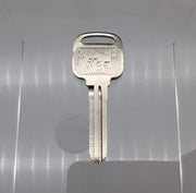 10x X199 / MZ20 Key Blanks For Some Older Mazda Vehicles Nickel Plated 1