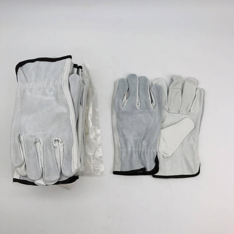 PIP 68-161SB/L Leather Driver Gloves Sz Large Keystone Thb Split Cowhide 12 Pair 7
