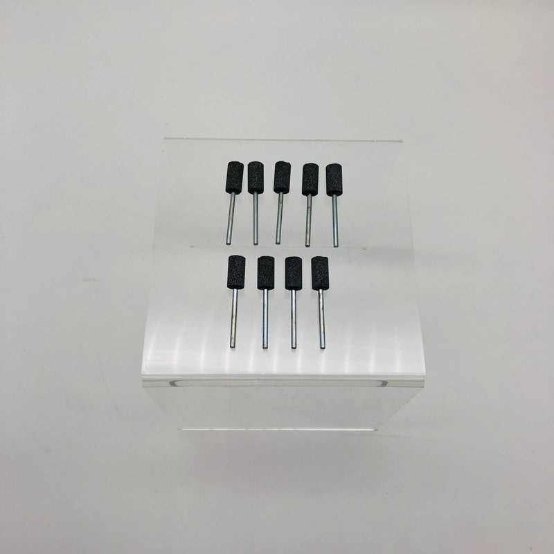 Modern Abrasives 04775 Mounted Point 3/8 x 3/4 Vitrified 1/8 Shank Medium AO 9pk 6