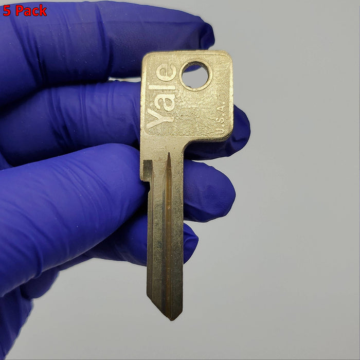5x Yale EN11 LG Key Blanks LG Keyway Nickel Silver 6 Pin NOS