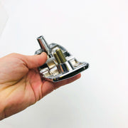 Mopar 3633543 Hinge Tailgate Left Chrome OEM New Old Stock NOS Open Scratch 2