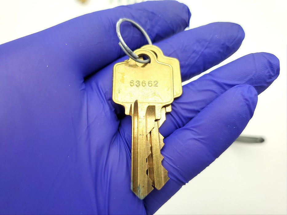Aw Key LSDA Lock Cylinder Key in Knob Satin Chrome LS-C500 Arrow AW Keyway NO ...