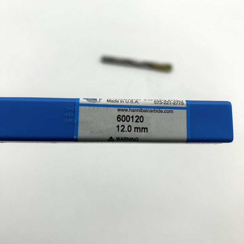 Hannibal 600120 Jobber Length Drill Bit Type 600 0.4724/12mm Diameter 5-7/8 OAL 3