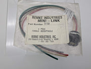 Remke 51104 Mini-Link 4 Pin Receptacle Quick Disconnect Cordset 16 AWG 4