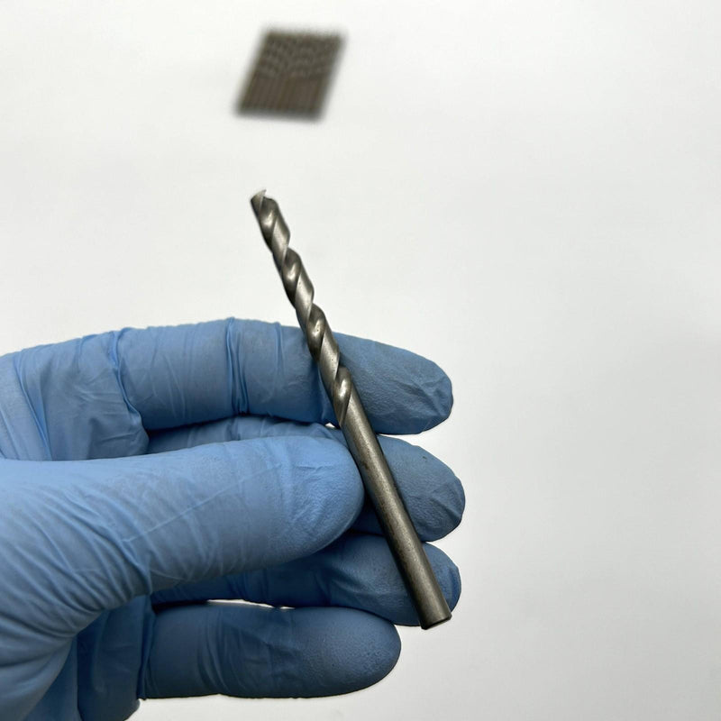 12pk Cle-Line C62855 Jobber Length Drill 1898 5.7mm General Purpose HSS Bright