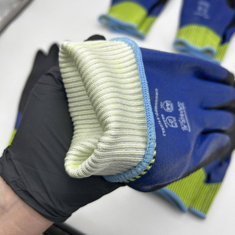 Global Glove CR999MFF Cut Resistant Glove 11 / 2XL Samurai Double Dipped 5 Pairs