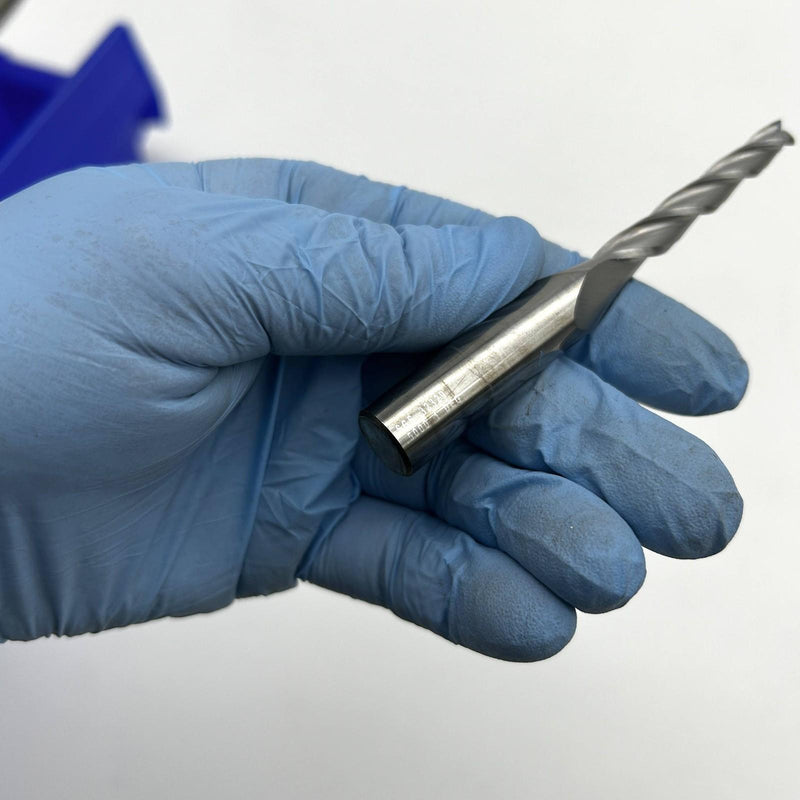 Kyocera 32329 End Mill SER 23S 1/4 x 1/2 x 4 1.0 Deg 3 Flutes Square Carbide 4