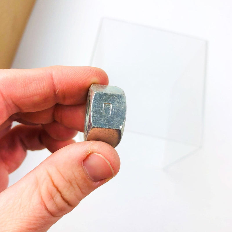 Solo 14-01-072 Locknut 5/8-18 OEM New Old Stock NOS Clear Zinc 6