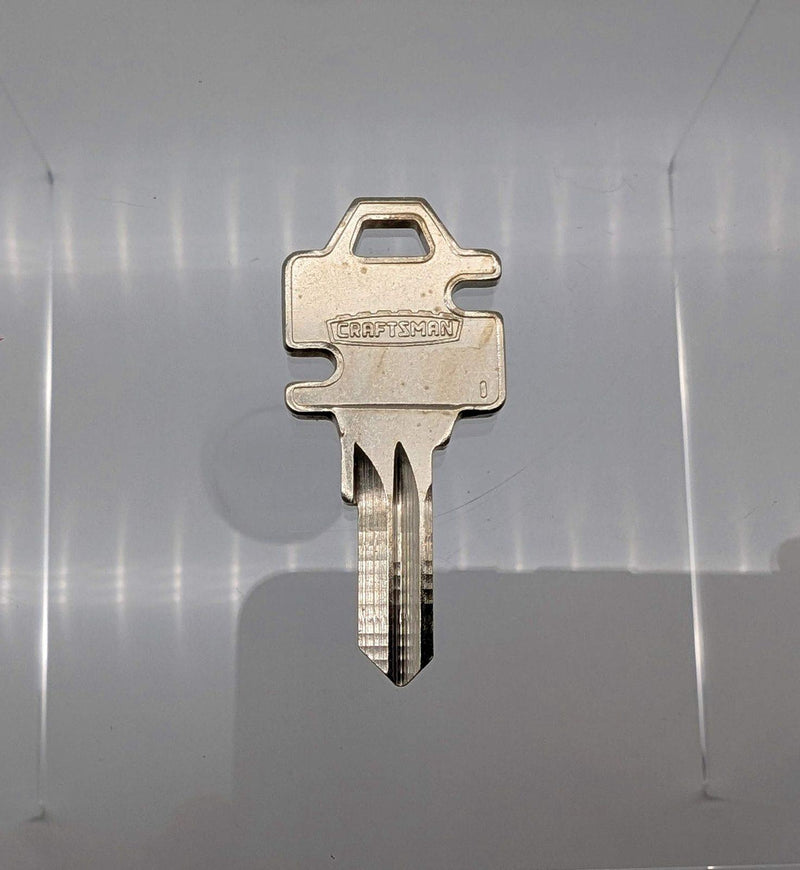 2x Ilco 1096FS Key Blanks 4 Pin for Some Craftsman / Elgin Locks Nickel Plated 1