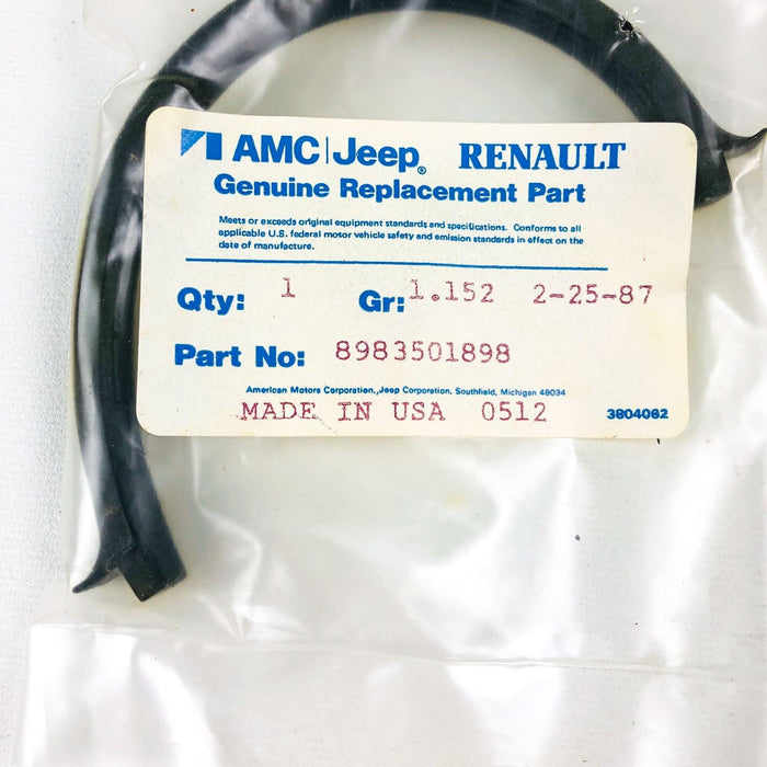 AMC Jeep 83501898 Seal Rear Main Bearing OEM NOS 1985-86 XJ Cher Wag Com Sealed 8