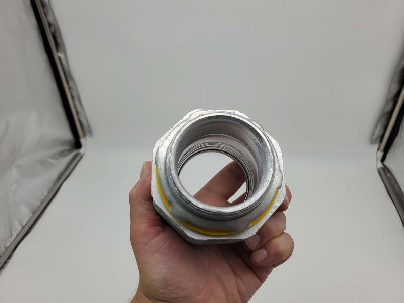 Crouse-Hinds LT250 2-1/2" Liquid Tight Conduit Fitting Straight Male Liquidator 4