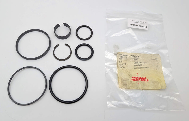 C.M. Smillie CLP 228-RK Cylinder Seal Rebuild Repair Kit OEM
