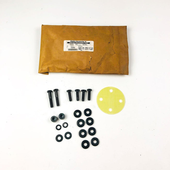 Simplicity 103052 Coupling Conversion Kit Rubber Glass Fiber OEM NOS 2103052SM 12