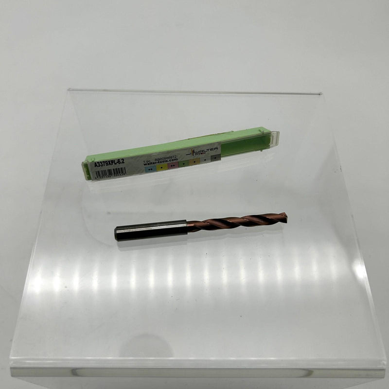 Walter Titex A3379XPL-6.2 Twist Drill Bit Solid Carbide Xtreme K30F XPL 11