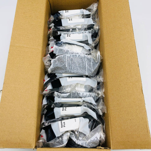 3M 14300-00000-20 Safety Glasses Nassau Plus Blk Frame Clear Anti Fog 20pr/Case 1