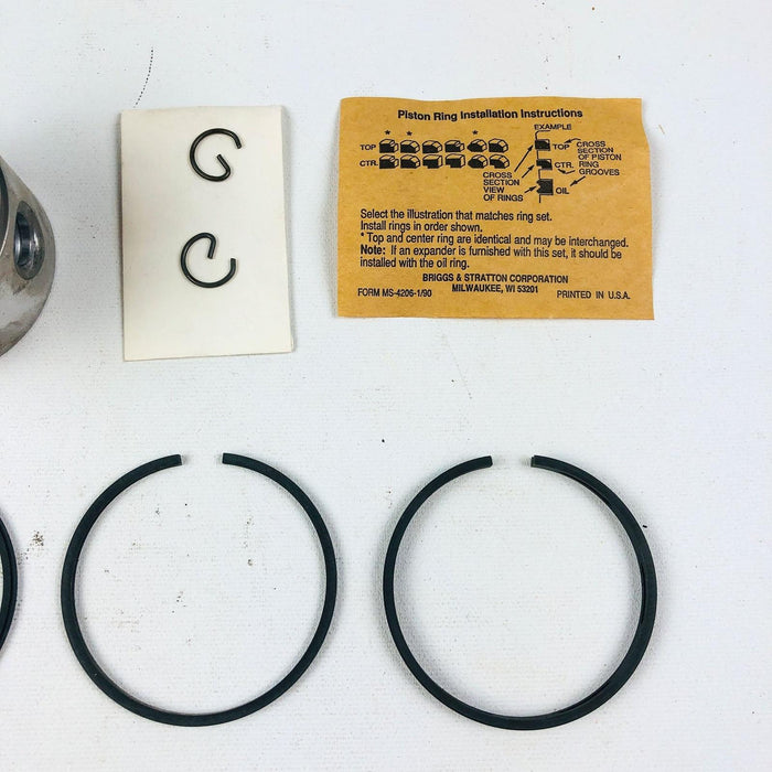 Briggs and Stratton 295458 Piston Assembly .030" OEM NOS For Snapper Simplicity 10