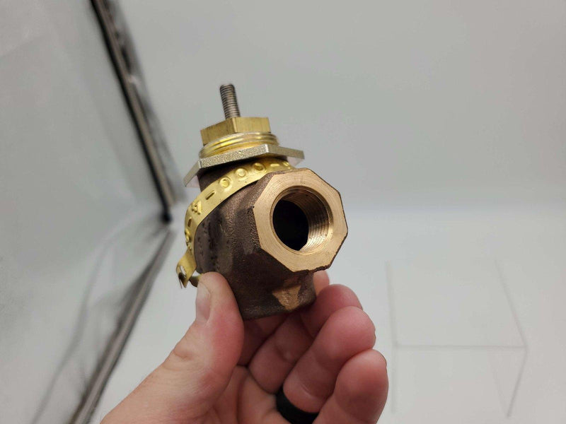 Schneider VB-7213-0-4-3 Hydronic Globe Valve 2-Way Brass 1/2" 250 PSI 4