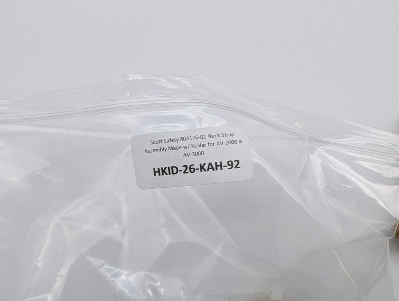 Scott Safety 804176-01 Neck Strap Assembly Made w/ Kevlar for AV-2000 & AV-3000 5