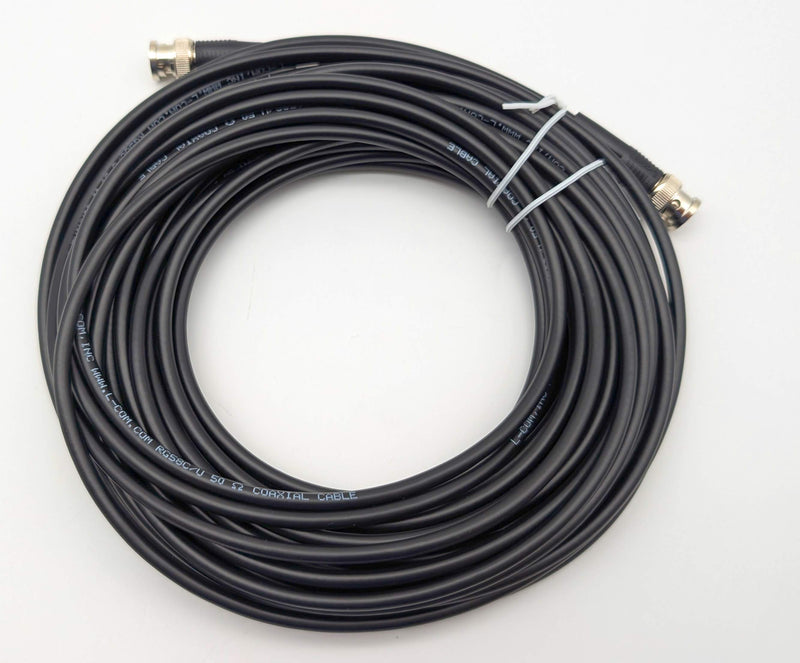 ICOM CC58C-50 RG58C/U Coaxial Cable BNC Male to Male 50 Ft 50 Ohm