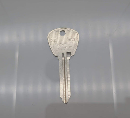5x Ilco X2 Key Blanks for Some Older Mazda Vehicles Nickel Plated 1