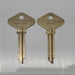 2x Yale FN411 GG Key Blanks Hotel Motel GG Keyway Nickel Silver 7-1/2 Pin NOS 1