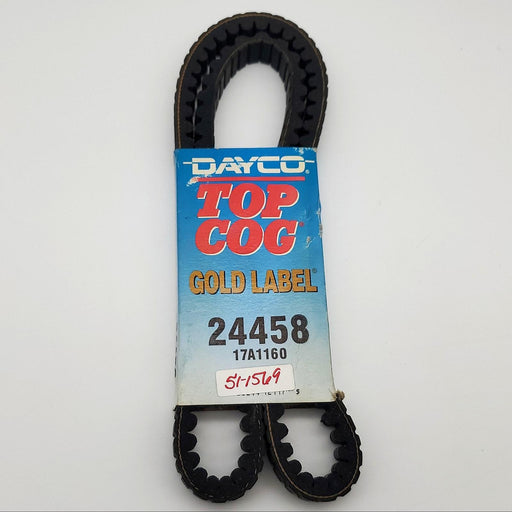 Dayco 24458 Cogged Belt 0.75" Width 46.39" Length Gold Label 1