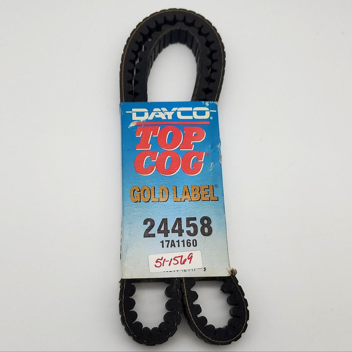 Dayco 24458 Cogged Belt 0.75" Width 46.39" Length Gold Label 1