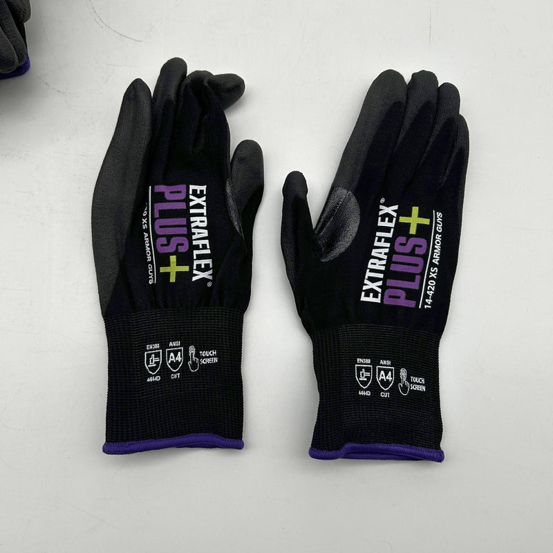 Armor Guys 14-420 Cut Resistant Glove Sz XS Extra Small 18GA Extraflex+ 9 Pairs 4