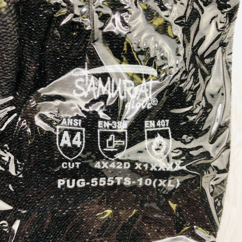 Global Glove PUG-555TS Cut Resistant Glove 10/XL Samurai Pu W/ Taeki5 12 Pairs 3