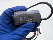 Keyence FS-T1 Fiber Optic Sensor Amplifier 2M Cord 12-24V One-Touch Calibration 3